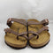 Womens Birkenstock Mayari Cross Strap Sandal Mocha