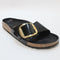 Womens Birkenstock Madrid Big Buckle High Shine Black