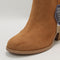 Womens Toms Constance Western Boots Tan Suede Uk Size 4