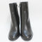 Odd Sizes - Womens Office Annabelle Block Heel Boots Black With Black Stack - UK Sizes Right 5/Left 6