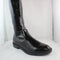 Womens Office Kalamo Flat Over The Knee Sock Boots Black