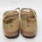 Womens Birkenstock Arizona Two Strap Glamour Gold