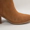 Womens Toms Constance Western Boots Tan Suede Uk Size 4