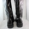 Womens Office Kalamo Flat Over The Knee Sock Boots Black