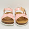 Odd Sizes - Kids Office Earthchild Sunny Junior Buckle Sandals Pink - UK Sizes Right 11 Junior/Left 10 Junior