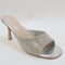 Womens Office Mox Embellished Mules Silver