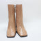 Womens Office Arlen Square Toe Ankle Boots Camel Leather