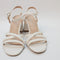 Womens Office Moonstone Two Part Block Heels White