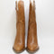 Womens Office Kennedy Western Calf Boots Tan Leather