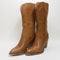 Womens Office Kennedy Western Calf Boots Tan Leather