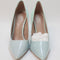 Womens Office Harlem Point Court Shoe Blue Ombre Patent Leather Uk Size 4