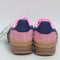 adidas Gazelle Bold W Pink Glow Victory Blue Gum Trainers