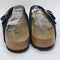 Mens Birkenstock Arizona Two Strap Sandals Desert Buck Black