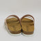 Womens Office Salinas Cork Footbed Sandals Nude Gold Mix Nubuck