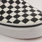 Kids Vans Classic Slip On Kids Black White Checkerboard