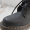 Womens Dr.Martens Serena 8 Eyelet Shearling Boot Black Leather