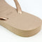 Womens Havaianas Slim Flip Flop Rose Gold