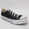 Kids Converse All Star Eva Lift Low Jnr Black White Black