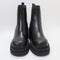 Womens Office Agnes Chunky Block Heel Boots Black Leather