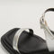 Womens Vagabond Shoemakers Ines Mid Heel Sandals Silver Uk Size 3