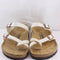 Womens BIRKENSTOCK Mayari Cross Strap Sandal Graceful Pearl White
