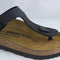 Womens Birkenstock Toe Thong Footbed Black