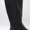 Womens Office Kelly Elastic Back High Leg Boots Black Leather