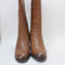 Womens Office Kabana Knee Boots Tan Leather