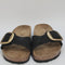 Womens Birkenstock Madrid Big Buckle Black Nubuck