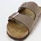 Womens Birkenstock Arizona Two Strap Sandals Mocha Birko Flor - OFFCUTS SHOES by OFFICE