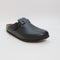 Mens Birkenstock Boston Clog Black Leather