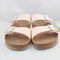 Womens Birkenstock Arizona Two Strap Earthy Vegan Light Rose