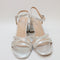 Womens OFFICE Moonstone Two Part Block Heels Silver