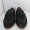 Mens Office Chiswick Woven Saddle Slip On Loafers Black Nubuck
