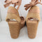 Womens Gaimo For Office Ankle Tie Beige