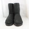 Womens Ugg Classic Short II Boots Black Suede - OFFCUTS SHOES by OFFICE