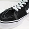 Vans Sk8 Hi Black White Canvas Trainers