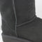 Womens Ugg Classic Short II Boots Black Suede - OFFCUTS SHOES by OFFICE