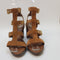 Womens Office Marlowe Suede Gladiator Heels Tan Suede