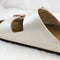 Womens Birkenstock Arizona Two Strap Graceful Pearl White