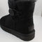 Womens UGG Mini Bailey Button II Black Suede - OFFCUTS SHOES by OFFICE