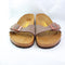 Womens Birkenstock Madrid 1 Bar Mules Mocha Slider Sandals - OFFCUTS SHOES by OFFICE