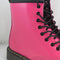 Kids Dr. Martens Lace Boot Inside Zip Delaney (Jnr) Hot Pink Patent